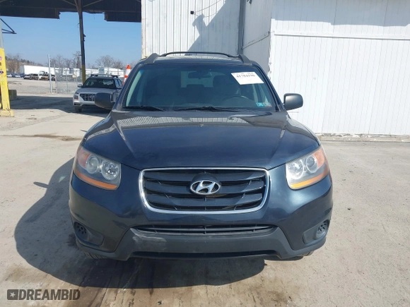 2011 Hyundai Santa Fe GLS with VIN 5XYZGDAB9BG076212, listed as a IAAI auction lot 41784196 with 123,256 mi miles. Bid and sale history available at carsss.com. Image 12.