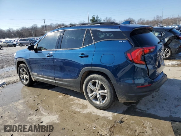 2020 GMC Terrain SLE with VIN 3GKALTEV4LL344105, listed as a Copart auction lot 87712415 with 73,079 mi miles and Salvage Title. Bid and sale history available at DreamBid. Image 2.