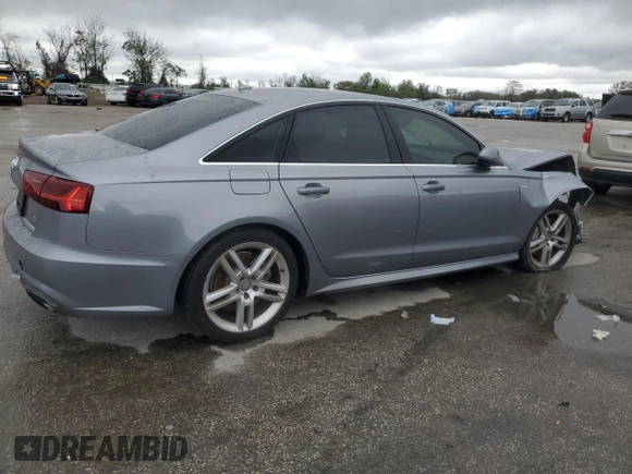 2016 Audi A6 2.0T Premium with VIN WAUFFAFC3GN009186, listed as a Copart auction lot 46414365 with 84,434 mi miles and Non Repairable. Bid and sale history available at carsss.com. Image 3.