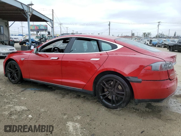 2016 Tesla Model S 70 with VIN 5YJSA1E18GF131881, listed as a Copart auction lot 54513134 with 133,785 mi miles and Salvage title. Bid and sale history available at DreamBid. Image 2.
