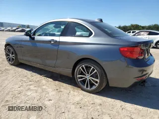 2018 BMW 2 Series 230i xDrive with VIN WBA2J3C55JVD48802, listed as a Copart auction lot 72229073 with 33,602 mi miles. Bid and sale history available at carsss.com. Image 2.