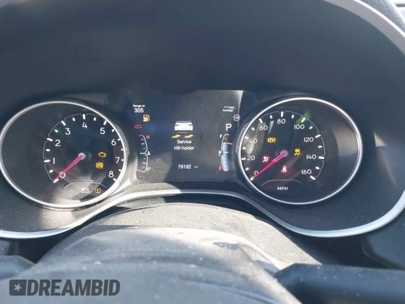 2018 Jeep Compass Latitude with VIN 3C4NJDBB1JT326239, listed as a IAAI auction lot 41325854 with 79,192 mi miles and . Bid and sale history available at DreamBid. Image 7.