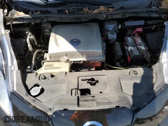 2015 Nissan LEAF SV with VIN 1N4AZ0CP5FC314467, listed as a Copart auction lot 50757135 with 31,995 mi miles and Salvage Title. Bid and sale history available at carsss.com. Image 11.