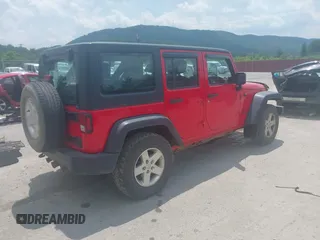 2015 Jeep Wrangler Unlimited Sport RHD with VIN 1C4BJWKG4FL679572, listed as a IAAI auction lot 42568920 with 183,907 mi miles and . Bid and sale history available at DreamBid. Image 4.