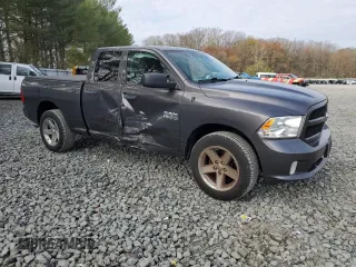 2017 Ram 1500 Express with VIN 1C6RR7FG9HS826900, listed as a Copart auction lot 52293405 with 54,095 mi miles and Salvage Title. Bid and sale history available at carsss.com. Image 4.