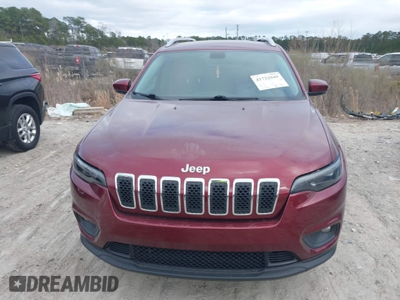 2020 Jeep Cherokee Altitude with VIN 1C4PJMLB2LD651837, listed as a IAAI auction lot 41722049 with 131,759 mi miles. Bid and sale history available at carsss.com. Image 12.