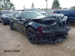 2019 Chevrolet Camaro 1SS with VIN 1G1FF1R78K0154918, listed as a IAAI auction lot 41829877 with 65,810 mi miles. Bid and sale history available at carsss.com. Image 1.