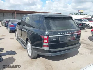 2014 Land Rover Range Rover HSE with VIN SALGS2VFXEA133909, listed as a IAAI auction lot 40694096 with 90,546 mi miles. Bid and sale history available at carsss.com. Image 3.