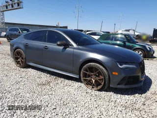2015 Audi RS 7 Prestige z VIN WUAW2AFC8FN900610, wystawiony jako Copart lot #50708225 z przebiegiem 103 811 mil mil oraz Szkody całkowita. Historia ofert i sprzedaży dostępna na DreamBid. Obrazek 4.