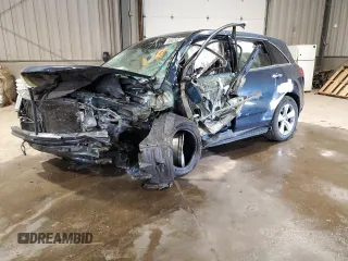 2013 Acura MDX with VIN 2HNYD2H27DH501424, listed as a Copart auction lot 49682885 with Not provided miles and Salvage title. Bid and sale history available at DreamBid. Image 1.