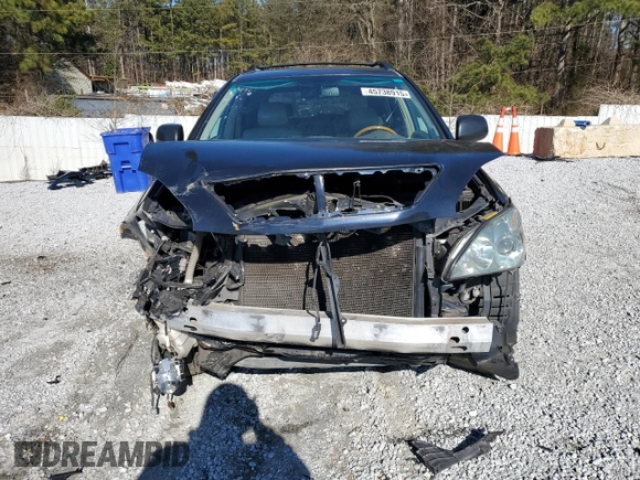 2007 Lexus RX 350 with VIN 2T2GK31U67C015996, listed as a Copart auction lot 45738915 with 263,995 mi miles and Salvage Title. Bid and sale history available at DreamBid. Image 5.
