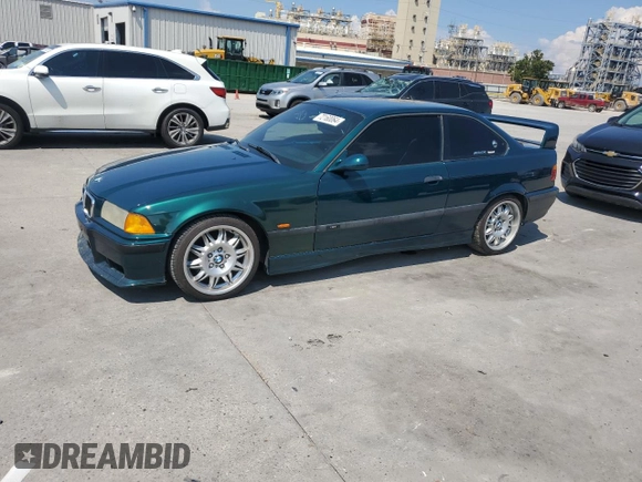 1997 BMW 3 Series M3 with VIN WBSBG9326VEY76810, listed as a Copart auction lot 72160064 with Not provided miles and Salvage title. Bid and sale history available at DreamBid. Image 1.