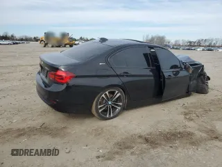2018 BMW 3 Series 330e iPerformance with VIN WBA8E1C54JA178343, listed as a Copart auction lot 45866435 with 0 mi miles and Salvage Title. Bid and sale history available at carsss.com. Image 3.