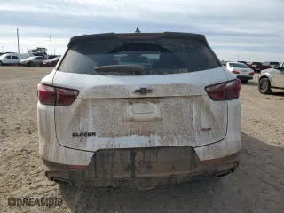 2022 Chevrolet Blazer RS with VIN 3GNKBERS6NS143918, listed as a Copart auction lot 45408965 with 104,253 mi miles and Salvage Title. Bid and sale history available at carsss.com. Image 6.