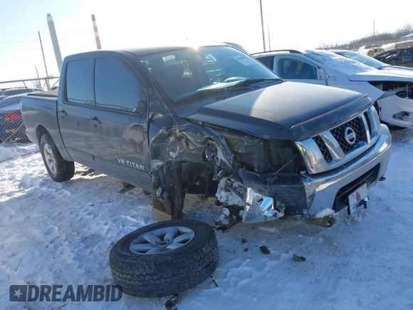 2012 Nissan Titan S with VIN 1N6AA0EJ3CN312305, listed as a IAAI auction lot 41339259 with 147,608 mi miles. Bid and sale history available at carsss.com. Image 1.