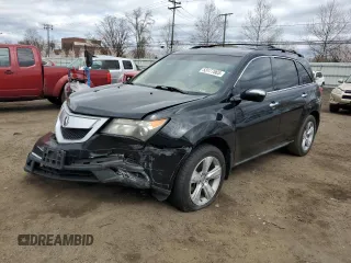 2010 Acura MDX Technology Pkg with VIN 2HNYD2H67AH502605, listed as a Copart auction lot 53177065 with 266,353 mi miles and Salvage Title. Bid and sale history available at carsss.com. Image 1.