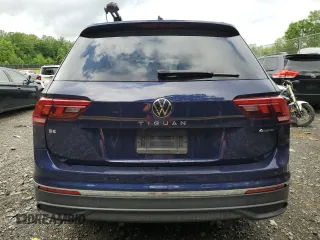 2023 Volkswagen Tiguan SE with VIN 3VVMB7AX5PM073857, listed as a Copart auction lot 55640065 with 16,177 mi miles and Salvage title. Bid and sale history available at DreamBid. Image 6.
