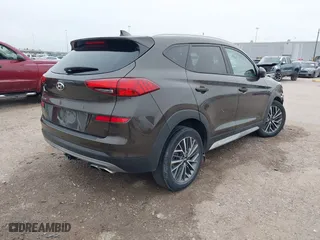 2020 Hyundai Tucson Sport with VIN KM8J33AL3LU156192, listed as a IAAI auction lot 41288165 with 53,210 mi miles. Bid and sale history available at carsss.com. Image 4.