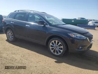 2015 Mazda CX-9 Grand Touring with VIN JM3TB3DA3F0449202, listed as a Copart auction lot 57174515 with 159,635 mi miles and Clean title. Bid and sale history available at DreamBid. Image 4.