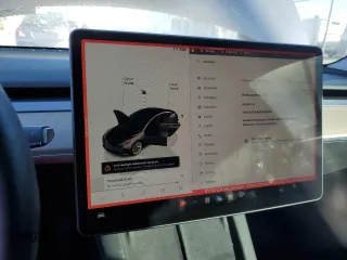 2022 Tesla Model 3 with VIN 5YJ3E1EAXNF360200, listed as a Copart auction lot 44463735 with 86,880 mi miles and Salvage Title. Bid and sale history available at DreamBid. Image 9.