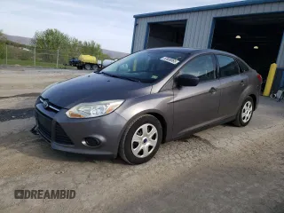 2013 Ford Focus S with VIN 1FADP3E28DL136444, listed as a Copart auction lot 53989865 with 167,479 mi miles and Salvage Title. Bid and sale history available at carsss.com. Image 1.