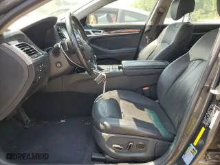 2019 Genesis G80 3.8L with VIN KMTFN4JE7KU310110, listed as a Copart auction lot 59879974 with 61,645 mi miles and Salvage Title. Bid and sale history available at carsss.com. Image 7.