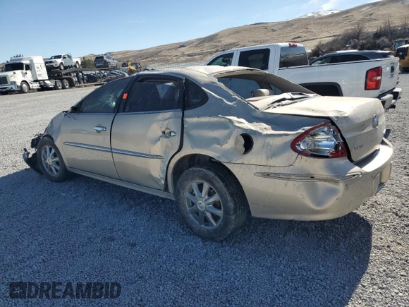 2009 Buick LaCrosse CXL with VIN 2G4WD582791112373, listed as a Copart auction lot 46636925 with Not Provided miles and Salvage Title. Bid and sale history available at carsss.com. Image 2.