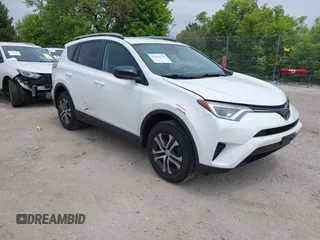 2017 Toyota RAV4 LE with VIN 2T3BFREVXHW647593, listed as a IAAI auction lot 42512350 with 120,448 mi miles and . Bid and sale history available at DreamBid. Image 1.