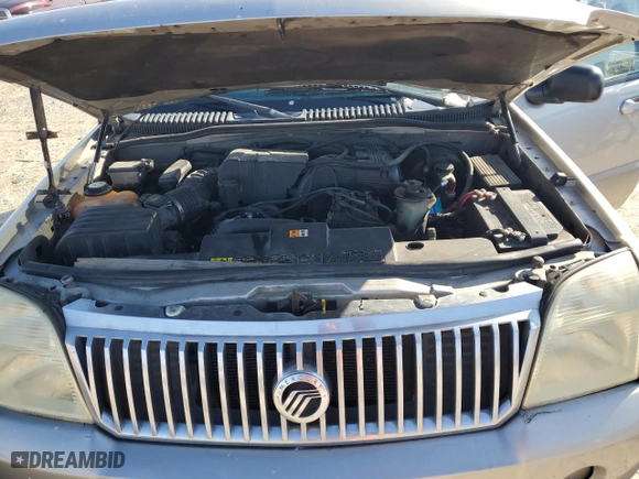 2002 Mercury Mountaineer with VIN 4M2ZU66K32ZJ43699, listed as a Copart auction lot 84080154 with 0 mi miles and Salvage Title. Bid and sale history available at carsss.com. Image 13.