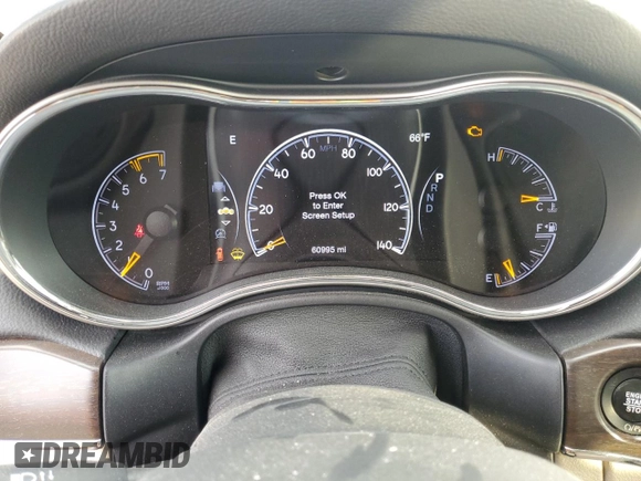 2018 Jeep Grand Cherokee Limited with VIN 1C4RJFBT7JC343404, listed as a Copart auction lot 81815784 with 60,995 mi miles and Salvage title. Bid and sale history available at DreamBid. Image 9.