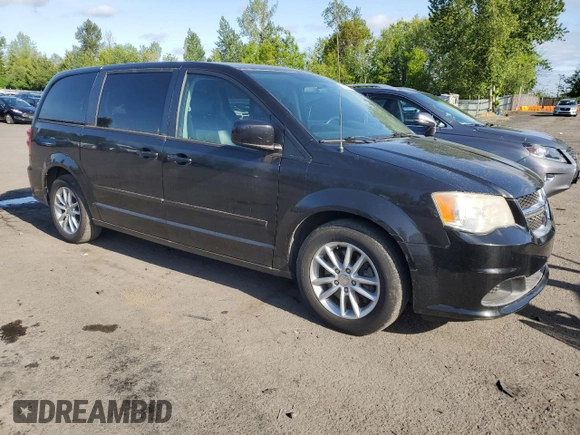 2018 Dodge Grand Caravan SXT with VIN 2C4RDGCG8JR300082, listed as a Copart auction lot 55357765 with 119,444 mi miles and Salvage Title. Bid and sale history available at DreamBid. Image 4.