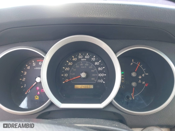 2008 Toyota 4Runner SR5 with VIN JTEZU14R58K019066, listed as a IAAI auction lot 41586404 with 248,633 mi miles. Bid and sale history available at carsss.com. Image 7.
