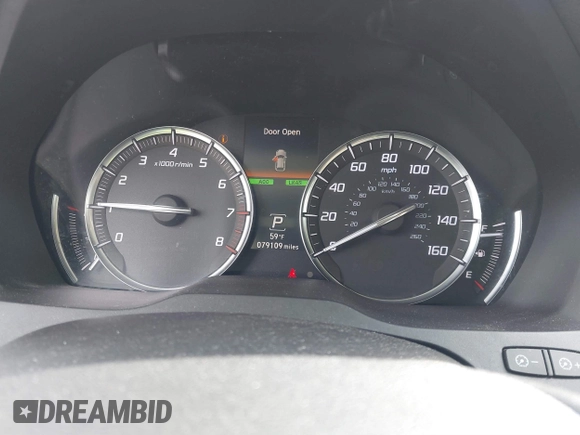2017 Acura MDX w/Technology Pkg with VIN 5FRYD4H5XHB037230, listed as a IAAI auction lot 41695097 with 79,109 mi miles. Bid and sale history available at carsss.com. Image 7.