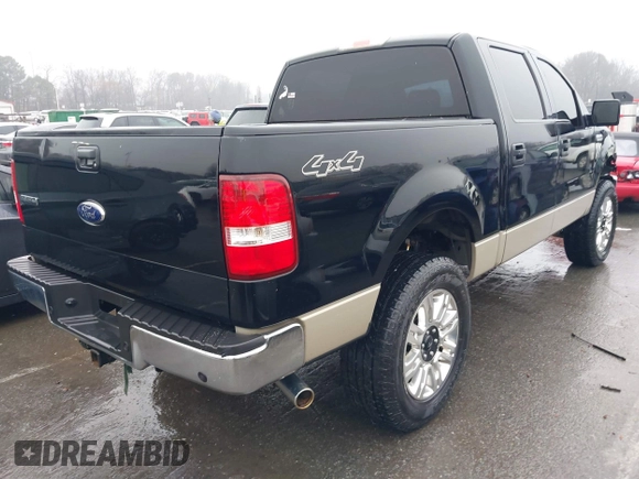 2008 Ford F-150 XLT with VIN 1FTPW145X8FB29929, listed as a IAAI auction lot 41473064 with 116,787 mi miles. Bid and sale history available at carsss.com. Image 4.