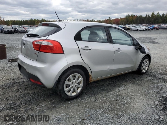 2013 Kia Rio LX with VIN KNADM5A38D6851068, listed as a Copart auction lot 74433694 with 258,009 mi miles and Clean Title. Bid and sale history available at DreamBid. Image 3.