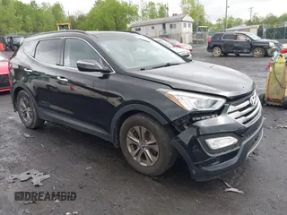 2014 Hyundai Santa Fe z VIN 5XYZUDLB0EG217212, wystawiony jako IAAI lot #42197563 z przebiegiem 106 608 mil mil oraz . Historia ofert i sprzedaży dostępna na DreamBid. Obrazek 1.