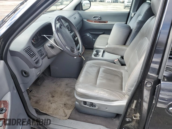 2003 Kia Sedona LX with VIN KNDUP131736449152, listed as a Copart auction lot 46272125 with 78,568 mi miles and Clean Title. Bid and sale history available at carsss.com. Image 7.