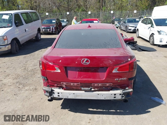 2013 Lexus IS 250 with VIN JTHBF5C29D5192589, listed as a IAAI auction lot 42018276 with 122,303 mi miles and . Bid and sale history available at DreamBid. Image 17.