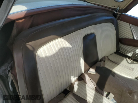 1956 Ford Thunderbird with VIN P6FH266640, listed as a Copart auction lot 76715884 with 12,494 mi miles and Salvage Title. Bid and sale history available at DreamBid. Image 10.