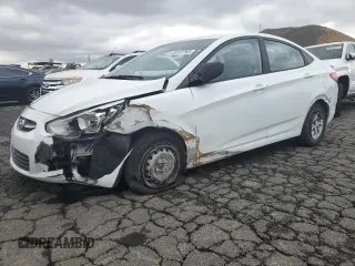 2015 Hyundai Accent GLS with VIN KMHCT4AE4FU795735, listed as a Copart auction lot 55137765 with 118,863 mi miles and Clean Title. Bid and sale history available at carsss.com. Image 1.