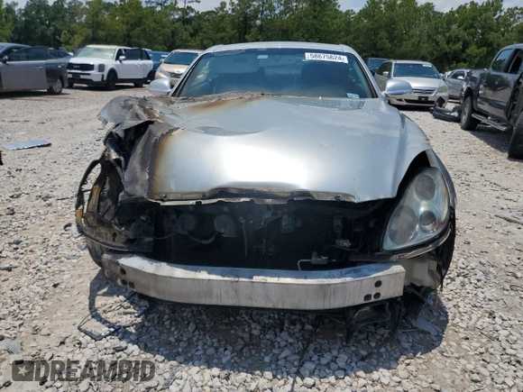 2002 Lexus SC 430 with VIN JTHFN48Y320007698, listed as a Copart auction lot 58675624 with Not Provided miles and Non Repairable. Bid and sale history available at DreamBid. Image 5.