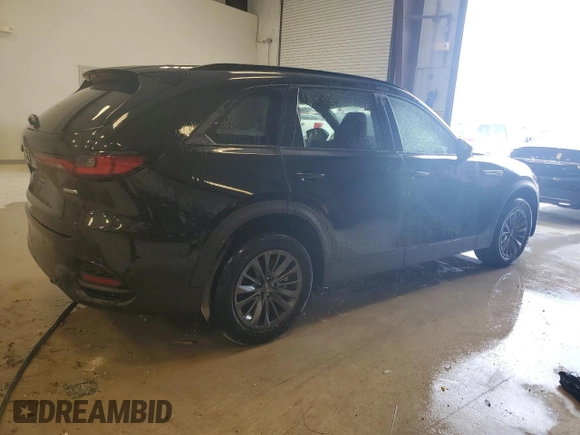 2025 Mazda CX-70 Preferred with VIN JM3KJBHD2S1117754, listed as a Copart auction lot 51251705 with 9,896 mi miles and Clean Title. Bid and sale history available at carsss.com. Image 3.