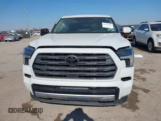 2024 Toyota Sequoia SR5 with VIN 7SVAAABA5RX038752, listed as a IAAI auction lot 41325345 with 9,791 mi miles. Bid and sale history available at carsss.com. Image 12.