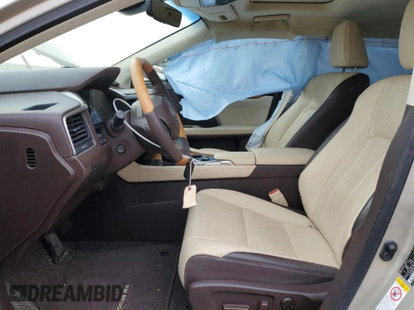 2017 Lexus RX with VIN 2T2BZMCA3HC090851, listed as a Copart auction lot 70961282 with 37,190 mi miles. Bid and sale history available at carsss.com. Image 7.