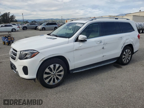 2019 Mercedes-Benz GLS 450 with VIN 4JGDF6EE4KB230991, listed as a Copart auction lot 40618184 with 68,384 mi miles and . Bid and sale history available at DreamBid. Image 1.