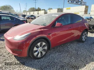 2022 Tesla Model Y Long Range z VIN 7SAYGDEE4NF461398, wystawiony jako Copart lot #73965824 z przebiegiem 39 120 mil mil oraz Szkoda całkowita • Salvage title. Historia ofert i sprzedaży dostępna na DreamBid. Obrazek 1.
