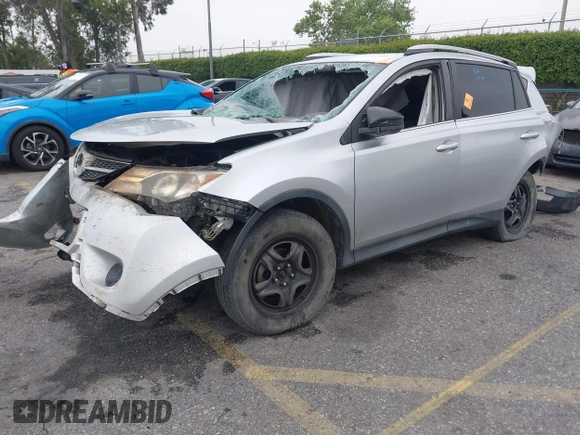 2014 Toyota RAV4 LE with VIN 2T3ZFREVXEW106571, listed as a IAAI auction lot 42161389 with Not provided miles and . Bid and sale history available at DreamBid. Image 2.