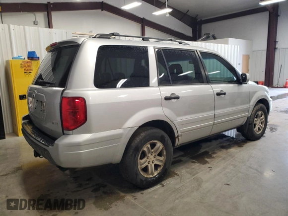 2003 Honda Pilot EX z VIN 2HKYF18553H583289, wystawiony jako Copart lot #57672315 z przebiegiem 227 984 mil mil oraz Czysty tytuł • Clean title. Historia ofert i sprzedaży dostępna na DreamBid. Obrazek 3.