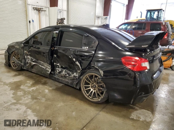 2015 Subaru WRX Premium with VIN JF1VA1D63F9816993, listed as a Copart auction lot 57144565 with 107,860 mi miles and Salvage title. Bid and sale history available at DreamBid. Image 2.