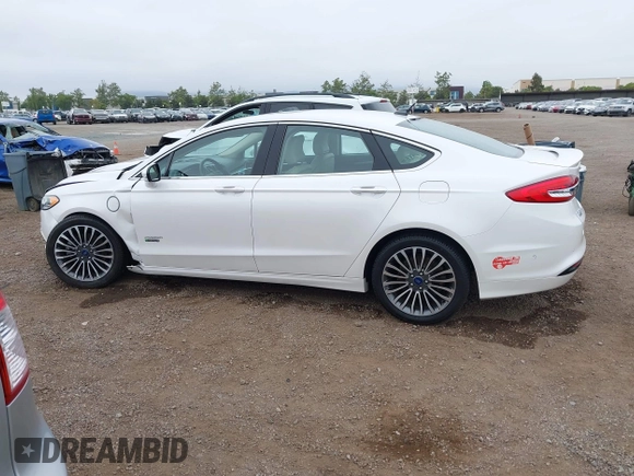 2017 Ford Fusion Titanium with VIN 3FA6P0SU2HR379834, listed as a IAAI auction lot 42440382 with 55,646 mi miles and . Bid and sale history available at DreamBid. Image 14.
